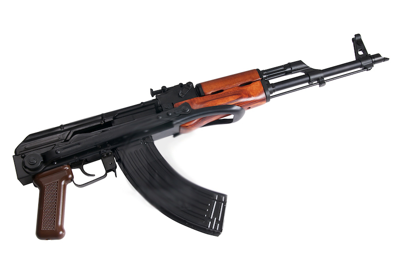 Romanian AK47 AKMS Straight Pull 7.62 x 39 Rifles | Valmont Firearms, Aston