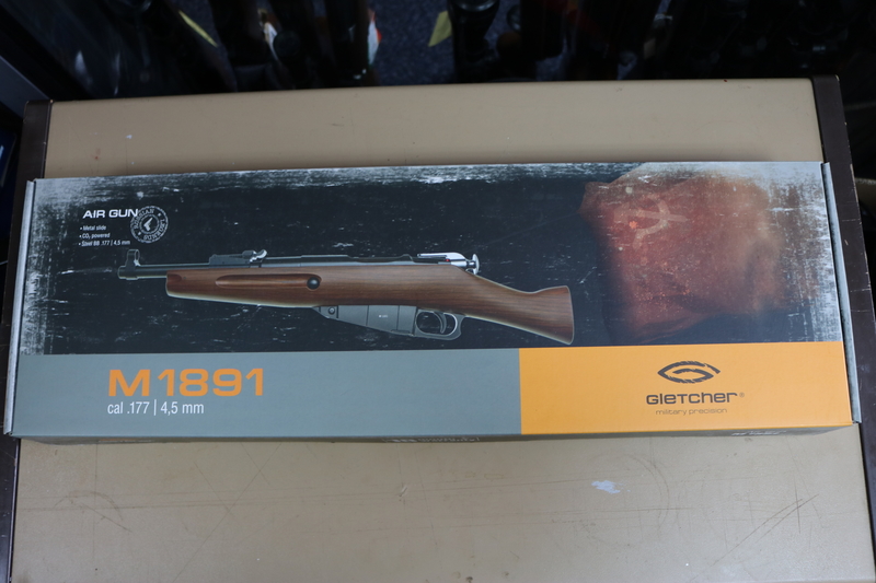 Gletcher M1891 4.5MM BB .177  Air Rifles