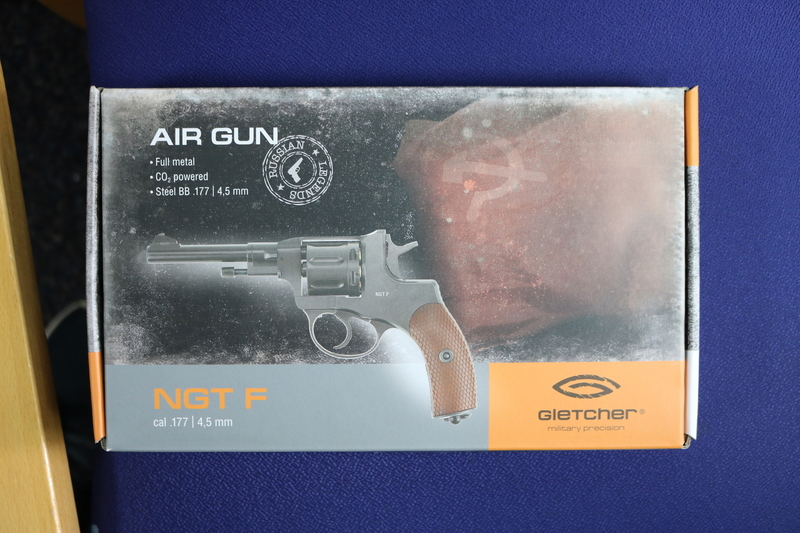 Gletcher NGT F 4.5MM Steel BB .177  Air Pistols