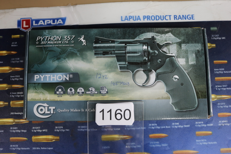 Umarex Colt Python .357 2.5" 4.5 mm  Air Pistols