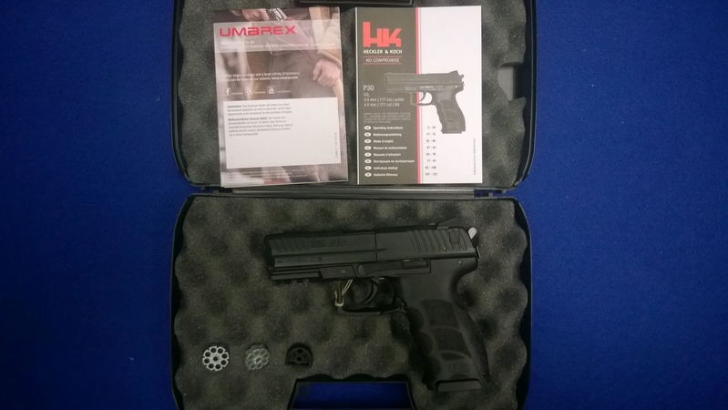 Umarex HK P30 .177  Air Pistols