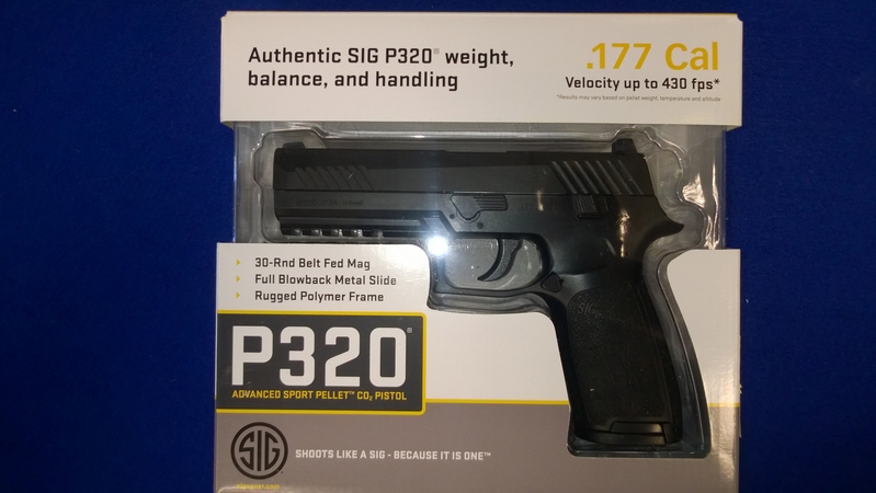 Sig Sauer P320 .177  Air Pistols