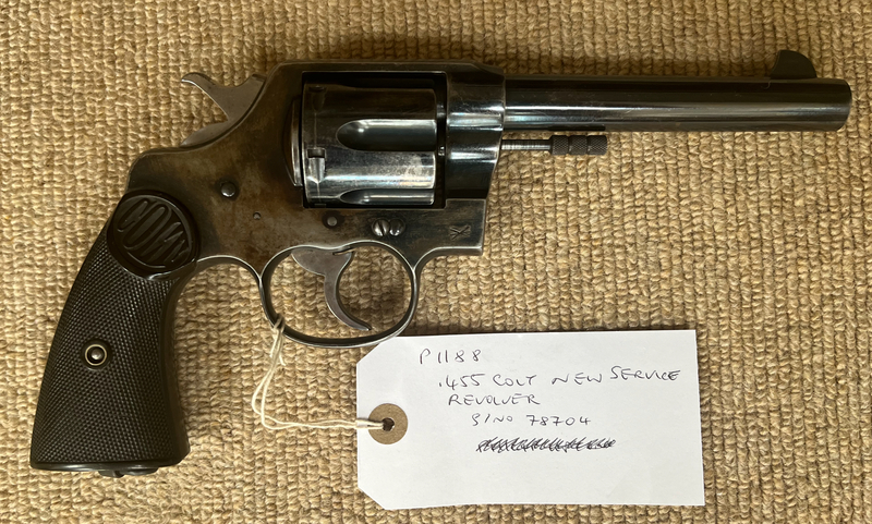 Colt New Service .455  Revolver