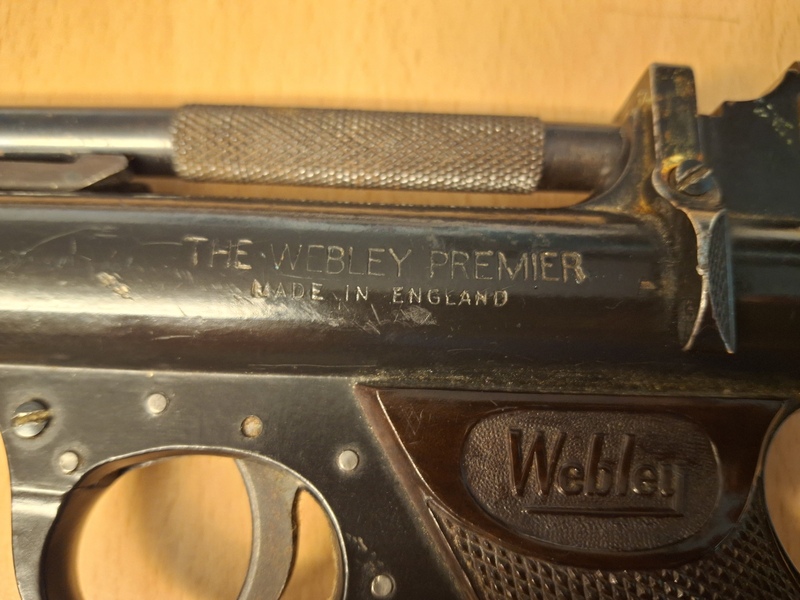 WEBLEY PREMIER F  .22  Air Pistols