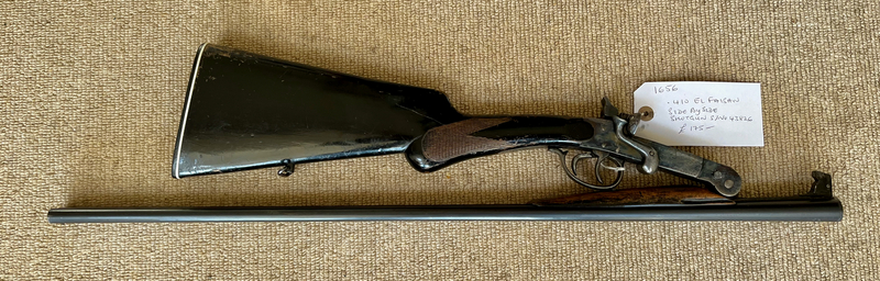 El Faison Side by Side Folding Shotgun 410 Bore/gauge  Side By Side