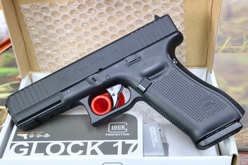 Umarex Glock 17 Generation 5 .177 cal, 4.5mm Co2 BB Air Pistol