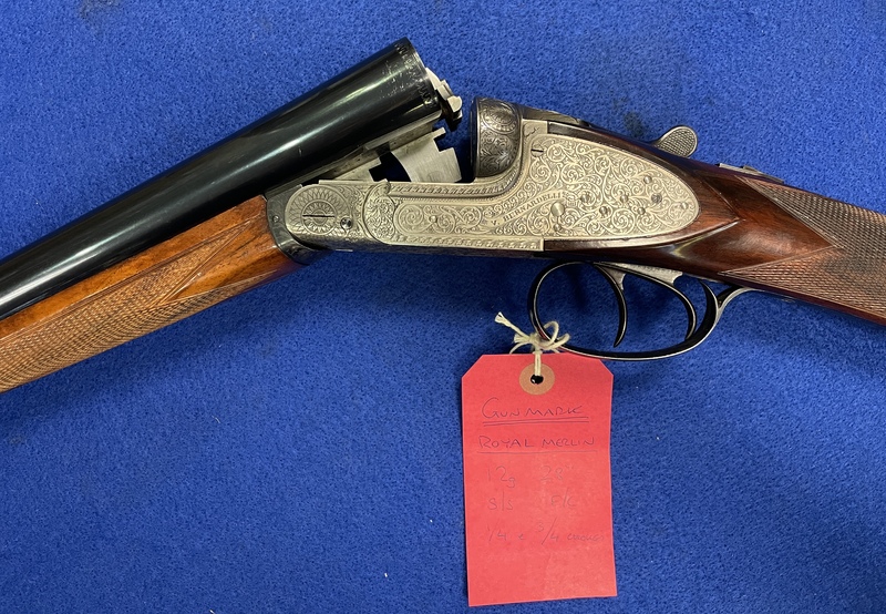 Royal Merlin  12 Bore/gauge  Side By Side