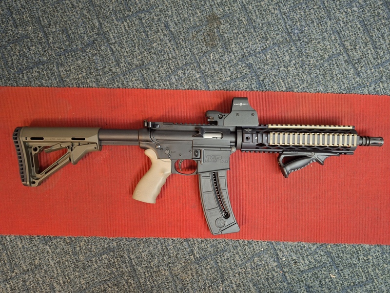 Smith & Wesson M&P 15-22 CUSTOM Semi-Auto .22  Rifles