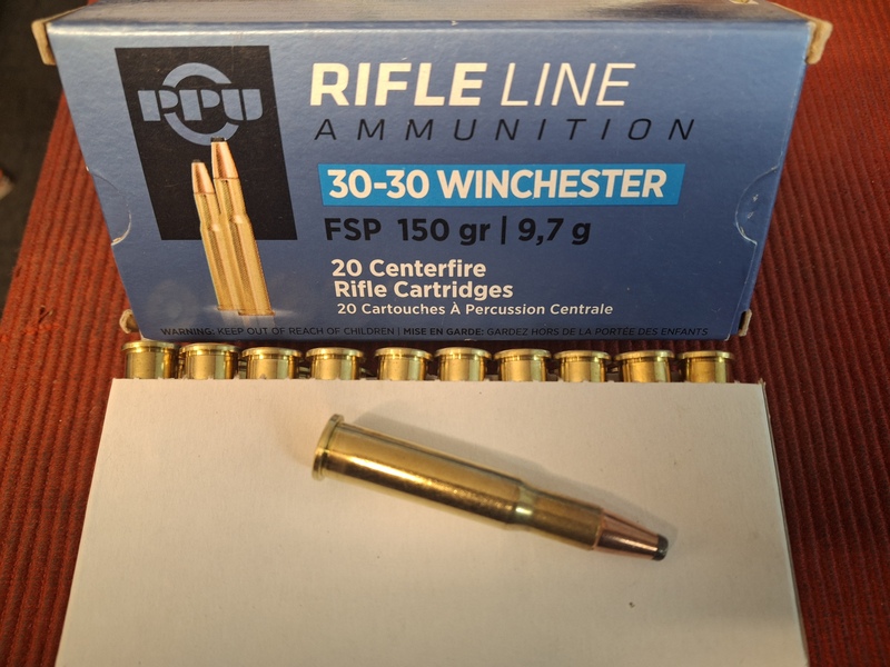 PPU 30-30 FSP 150GR AMMO