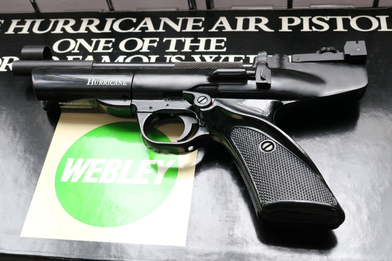 Webley / Webley & Scott HURRICANE .22  Air Pistols