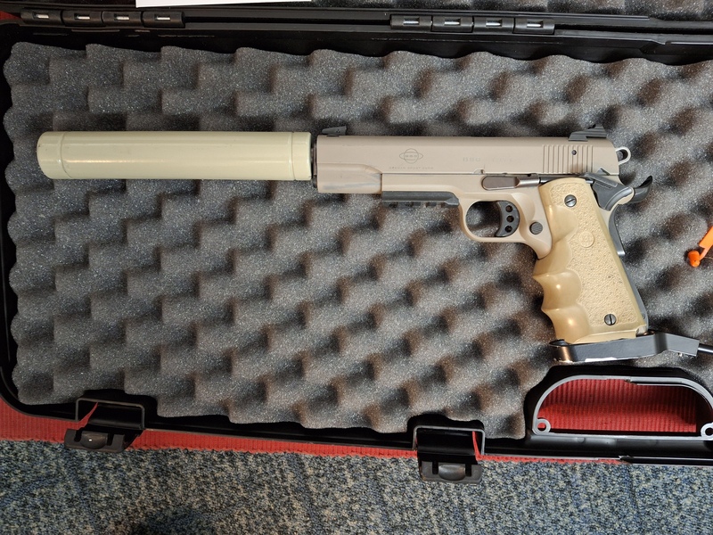 GSG 1911 CUSTOM FDE .22  Long Barrel