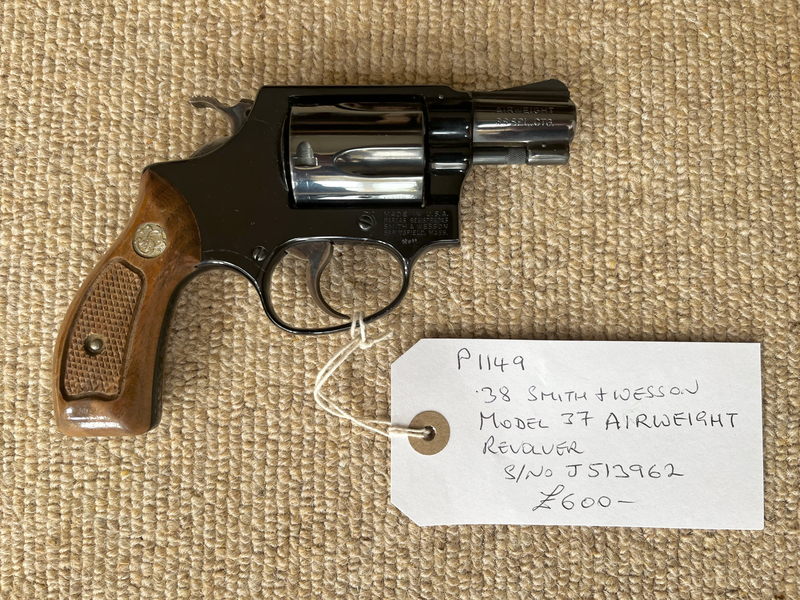 Smith & Wesson Model 37 Airweight Revolver .38 Special  Revolver